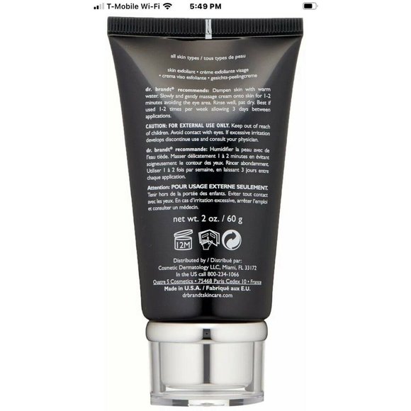2X Dr. Brandt  Age Defying Exfoliator 2oz/60g - Picture 4 of 4